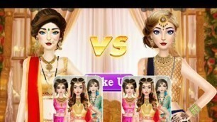 'Indian wedding stylist || girl fashion show game Level 45 #girlgames #msqweddingdesign'