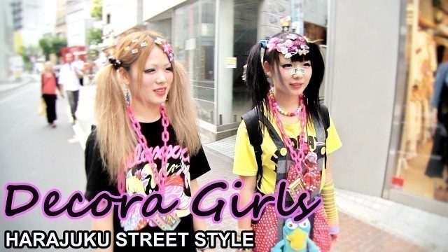 'Japanese Decora Girls - Galaxxxy Rocks & Omocha Party - Harajuku Fashion / 原宿 デコラ ファッション'