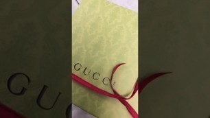 'Celebrating 100 Years of Gucci 1921✨ #gucci #gucciunboxing #fashion #unboxing #christmas2021'