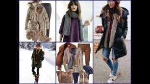 'Winter Casual Outfits Ideas - Latest Fashion Trends for Women 2017 / 2018'