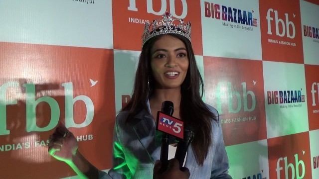 '\'Big Bazaar GEN NXT\' hosts fashion show with  fbb Femina Miss India’18 2nd Runner-up Shreya Rao'