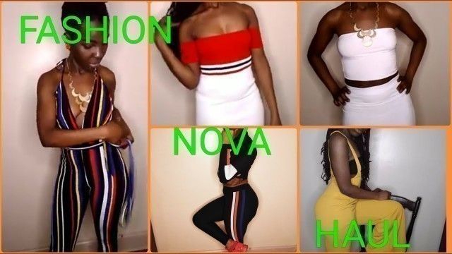 'FASHION NOVA TRY ON HAUL//REVIEW'