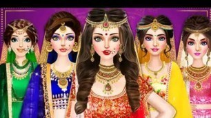 'Indian Wedding Stylist | Makeup and Dress up Games || Indian Wedding Salon Game'