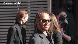 'Lewis Hamilton - Valentino Fall Winter 22/23 fashion show in Paris - 06.03.2022'