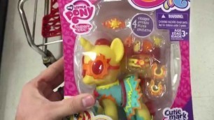 'MY LITTLE PONY \"Cutie Mark Magic\" Fashion Style Sunset Shimmer Figure Doll - Toy Review'