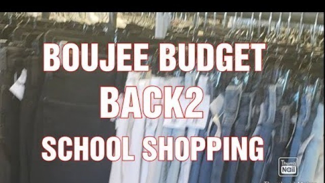 'BACK2 SCHOOL CLOTHES SHOPPING | For boujee, edgy high school and college students on a budget'