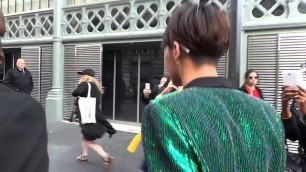 '【G-DRAGON ♕】(ARRIVAL) Attending SAINT LAURENT † YSL † SHOW IN PARIS Filmed by MinVIPELF ® GD 2014'