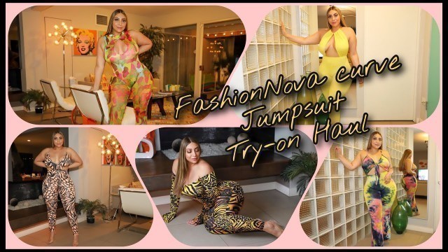 'FashionNova Curve Jumpsuit Haul'