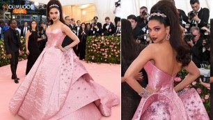 'Deepika Padukone\'s FANTASTIC Entry  On The Red Carpet Of MET Gala 2019 | Bollywood News'