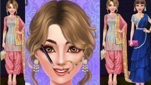 'fashion show makeup and dress game 28 | Indian style make up and dressup game | Play on Barbie games'