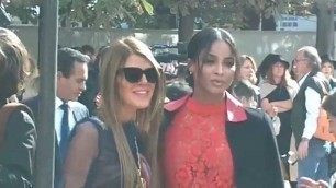 'CIARA @ Paris Fashion Week 30 September 2014 Show Valentino'