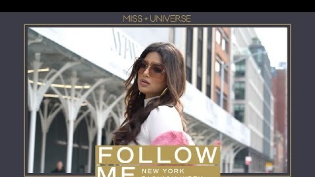 'Harnaaz at NEW YORK FASHION WEEK! (Behind The Scenes) | FOLLOW ME | Miss Universe'