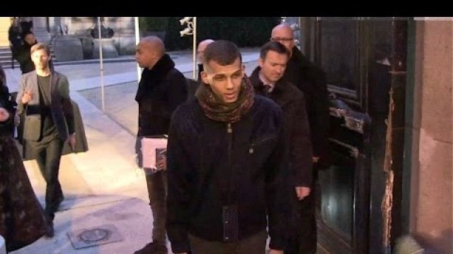 'Belgium singer Stromae at Valentino Men Fashion Show in Paris'