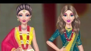 'Royal Indian Wedding bridal game #fashion'