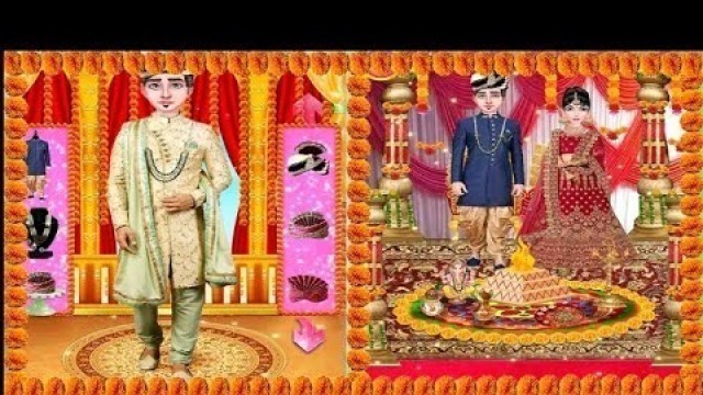 'indian wedding bride saree fashion salon arrange marriage game'