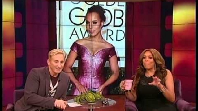 'David Meister on The Wendy Williams talking red carpet fashion of the 2015 Golden Globes'