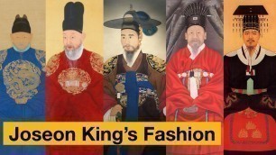 'Korean History_Joseon King\'s Hanbok Fashion in K drama, Sageuk 사극 | 왕의 옷 | 한국역사 [ENG]'