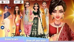 'Indian wedding stylist || girl fashion show game Level 68 #girlgames #msqweddingdesign'