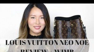 'LOUIS VUITTON NEO NOE review 2018 | What\'s in my bag'