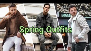 'Top 15 Spring Outfit Ideas for Men 2022 | Spring Outfits 2022 |  Men fashion 2022'