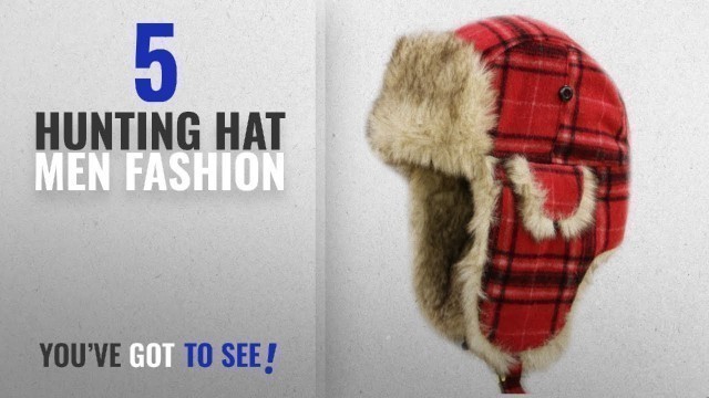 'Top 10 Hunting Hat [Men Fashion Winter 2018 ]: City Hunter W680 Wool Premium Solid Trapper Hats'