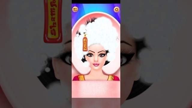 'Indian Gopi doll fashion salon game //hair spa doll //Android game'