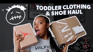 'Toddler Boy Clothing & Shoe Haul | Zara, Gap, Cotton On + Travis Scott\'s Cactus Jack 6 Unboxing'