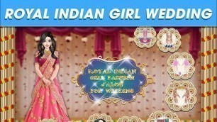 'Royal Indian Girl Fashion Salon For Wedding by A Square Games | Promo Video | Play Store'