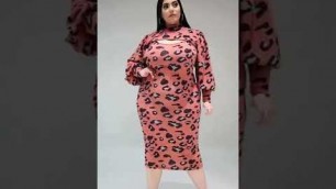 'Plus Size 2PS Fashion Dress |Fashion Q | #shorts #youtubeshorts #status #plussize #dress #video'