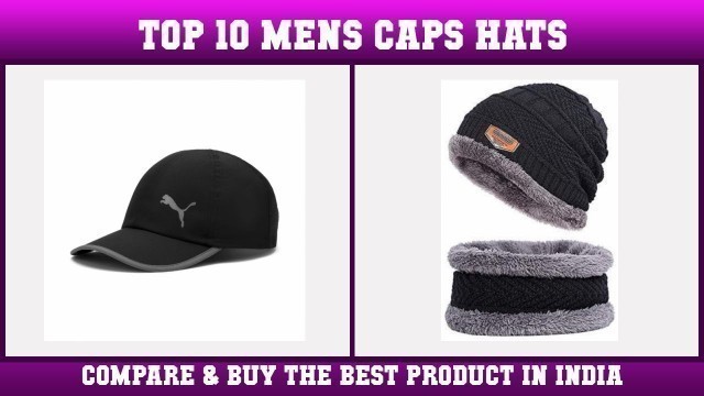 'Top 10 Mens Caps & Hats to buy in India 2021 | Price & Review'