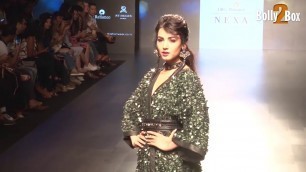 'Sonal Chauhan Looks Edgy in this Embellished Outfit at the Lakme Fashion Week 2017!'