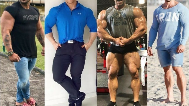 'Mascular Men Professional Outfit Ideas 2020 | Men Fashion For Bodybuilders | 2020 Bodybuilder  | ZHF'