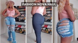 'Fashion Nova Jeans Try On Haul | Thick Girl Approved'