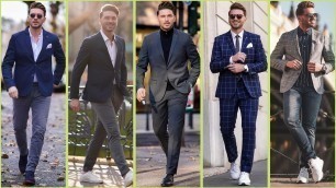 'COAT PANT IDEAS 2020 | COAT PANT DESIGNS FOR MEN FASHION | MEN\'S SUIT STYLES'