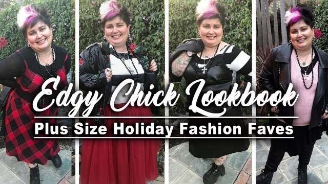 'Erin the Edgy Chick | Plus Size Holiday Fashion Faves Lookbook'