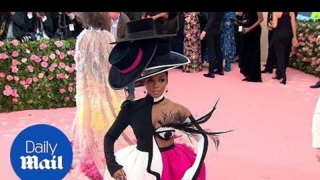 'Janelle Monae wears eye-catching outfit at the 2019 Met Gala'