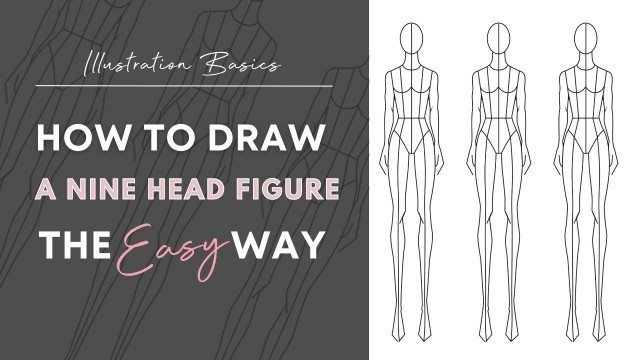 'How to Draw a 9 Head Figure the Easy Way | Following This Step by Step Tutorial'