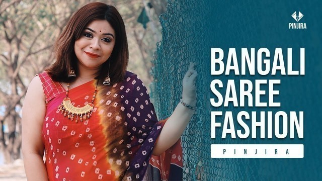 'Sanam Re | Bangali Saree Fashion | Fashion Model | Model Rumana'