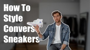 'How To Style Converse Trainers | In 2 Minutes | Mens Fashion'