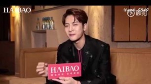 '[Eng Sub] 190115 GOT7 Jackson interview with Haibao Fashion at Milan Fashion Week'