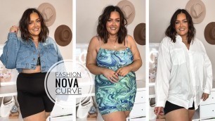 'HUGE FASHION NOVA CURVE | TRY ON HAUL | PLUS SIZE'