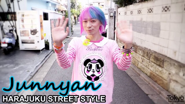 'Junnyan - 6%DOKIDOKI, Stay Real & Malko Malka & Pink Hair - Harajuku Fashion / 原宿ファッション'