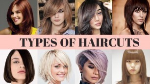 'Types of HairCuts for Girls|20+ Haircut Ideas 2020||Chic Fashion||CF'