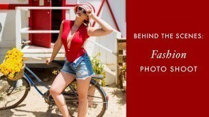 'BEHIND THE SCENES: Fashion Photo Shoot Vlog'