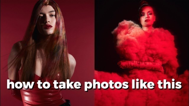 'RED Fashion Shoot | Studio Photography Behind The Scenes'
