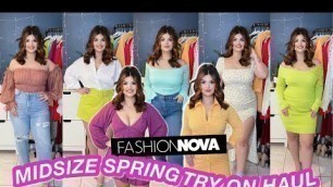 'FASHION NOVA SPRING 2022 TRY ON HAUL *MIDSIZE/CURVY*'