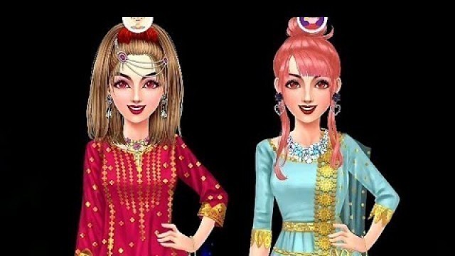 'Fashion show game || Indian style || #kidsgame'