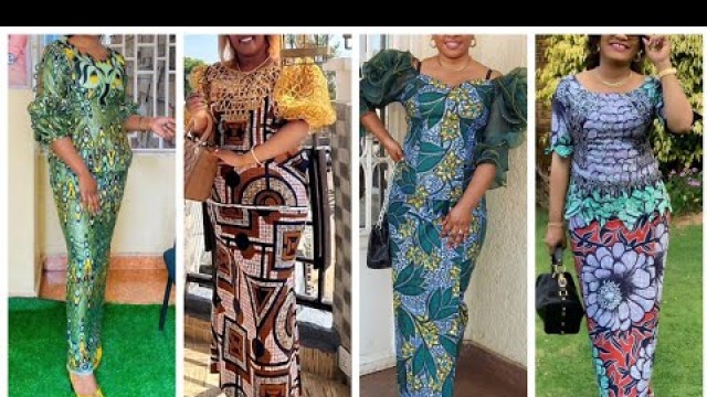 'BEAUTIFUL AND UNIQUE  COLLECTION OF AFRICAN WOMEN\'S DRESSES STYLES FOR BEAUTIFUL LADIES LIKE SHARE'