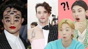 'Koreans React to Met Gala 2019(Cardi B, Billy Porter, Katy Perry, Ezra Miller)'