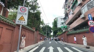 'Old fashion Dongshan，Canton city，China  （4K60F TEST）广州老东山（保安前街-培正路）（4K60F TEST）'